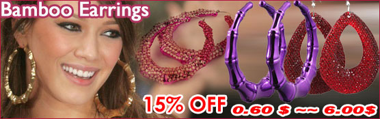 Bamboo Earrings