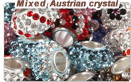 Different Styles Austrian crystal European Austrian crystal charm beads