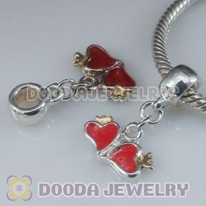 Wholesale European style silver plated beads and charms