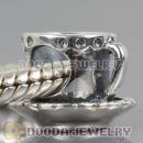 S925 Sterling Silver European Cup And Saucer Beads
