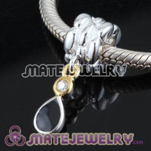 Sterling Silver Elegant Embrace Bead Dangle Charms fit European Troll Jewelry