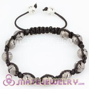 Sambarla style Bracelets with silver Plated Copper hollow Ball Beads