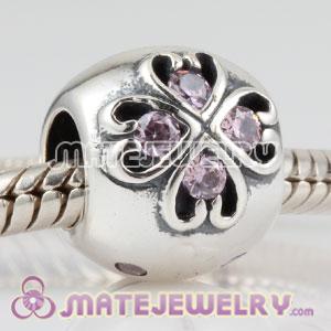 Sterling Silver October Birthstone Charm Beads