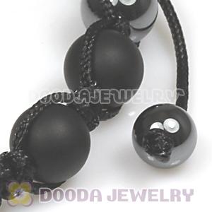 Black Onyx TresorBeads mens bracelets with Hemitite bead