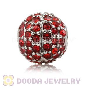 10mm Copper Disco Ball Bead Pave Pave Austrian Crystal handmade Style
