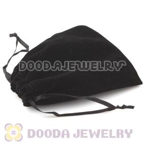 Black Flannel Bag for Jewelry Bracelet or Bangle