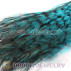 Green Thin Grizzly Bird Feather Hair Extension Wholesale
