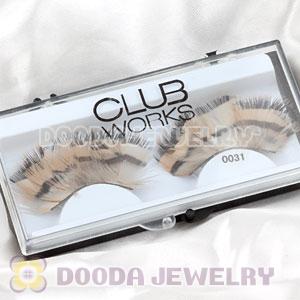 Fashion Radiant Brown Feather False Eyelash Wholesale