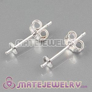 925 Sterling Silver Stud Earring Component Findings