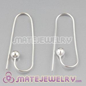 925 Sterling Silver Coil Earring Component Findings