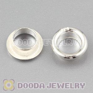925 Sterling Silver Buckled Component Findings For Beads