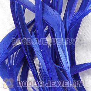 Royal Blue Goose Biots Loose Feather Hair Extensions Wholesale