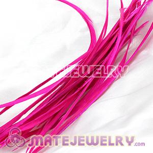 Magenta Goose Biots Loose Feather Hair Extensions 