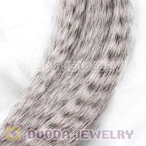 Striped Synthetic Ivory Feather Hair Extension Wholesale