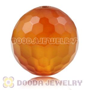 10mm Handmade Style Faceted Red Agate Beads Wholesale