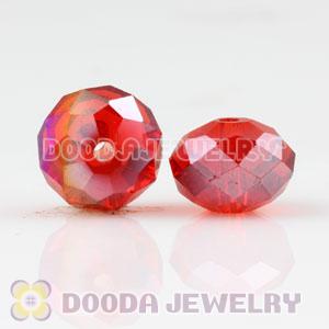 10mm Handmade Style Pink Faceted Crystal Glass Beads Wholesale
