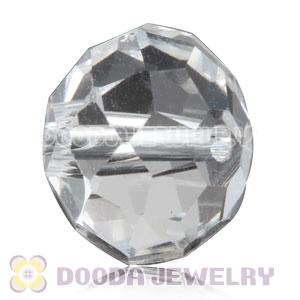 10mm Handmade Style Clear Faceted Crystal Glass Beads Wholesale