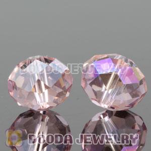 10mm Handmade Style Pink Faceted Crystal Glass Beads Wholesale