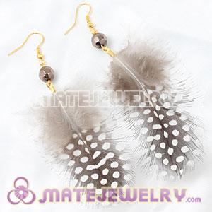 Cheap Dot Crystal Feather Earrings Forever 21 