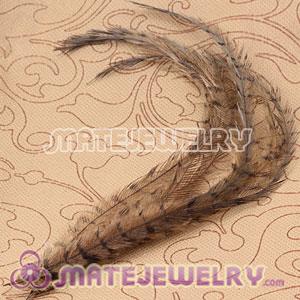 Wholesale Grizzly Thin Striped Bird Feather Hair Extension 