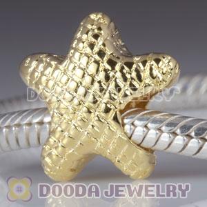 Gold Plated Charm Jewelry Silver Beads