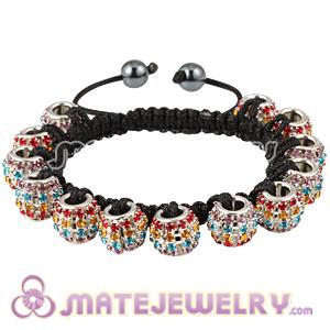 Handmade Sambarla Style Bracelets With Crystal Beads and Hematite
