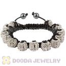 Fashion Handmade Style TresorBeads Bracelets With Clear Crystal Beads And Hematite