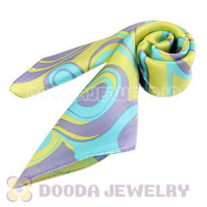 Printed Silk Scarf 50X50cm Small Square Satin Pure Silk Scarves Wholesale