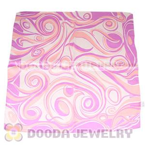 Printed Silk Scarf 50X50cm Small Square Satin Pure Silk Scarves Wholesale