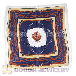 Printed Silk Scarf 50X50cm Small Square Satin Pure Silk Scarves Wholesale