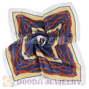 Printed Silk Scarf 50X50cm Small Square Satin Pure Silk Scarves Wholesale