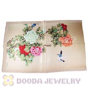 Cheap Designer Silk Scarves 170×50cm Long Oblong Silk Scarves Wholesale