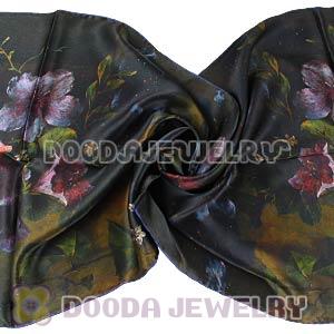 Cheap Designer Silk Scarves 170×50cm Long Oblong Silk Scarves Wholesale