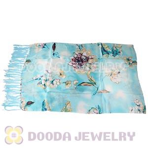 Long Oblong Fringed Silk Scarves 170×50cm Silk Scarf Painting Wholesale 