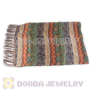 Long Oblong Fringed Silk Scarves 170×50cm Silk Scarf Painting Wholesale 