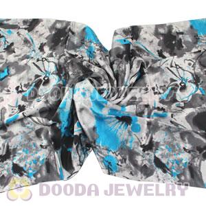 Long Oblong Fringed Silk Scarves 170×50cm Silk Scarf Painting Wholesale 