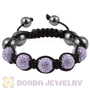 Fashion TresorBeads Pave Crystal Child Bracelets With Hemitite 