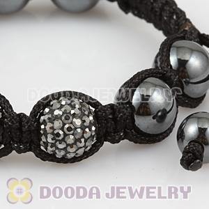 Fashion TresorBeads Pave Crystal Child Bracelets With Hemitite 