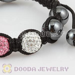 Fashion TresorBeads Pave Crystal Child Bracelets With Hemitite 