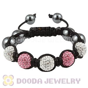 Fashion TresorBeads Pave Crystal Child Bracelets With Hemitite 