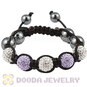 Fashion TresorBeads Pave Crystal Child Bracelets With Hemitite 