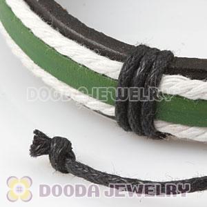 Fashion Wristbands Friendship Handmade Leather Bracelets Wholesale