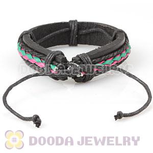 Fashion Wristbands Friendship Handmade Leather Bracelets Wholesale