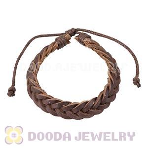 Fashion Wristbands Friendship Braided Handmade Leather Bracelets Wholesale