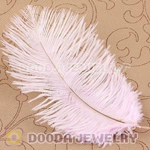 Pink Plumes Big Flake Ostrich Feather Hair Extensions Wholesale