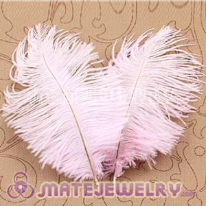 Wholesale Pink Plumes Big Flake Ostrich Feather Hair Extensions 