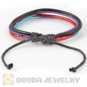 Fashion Wristbands Friendship Handmade Leather Bracelets Wholesale