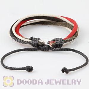 Fashion Wristbands Friendship Handmade Leather Bracelets Wholesale