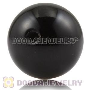 12mm Handmade Style Black Agate Beads Wholesale