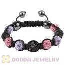 Pave Czech Crystal TresorBeads Handmade Inspired Bracelets With Hematite